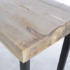 Console table petrified wood 44315