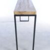 Console table petrified wood 44318