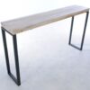 Consoletafel versteend hout 44202