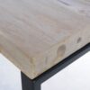 Consoletafel versteend hout 44202