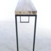 Consoletafel versteend hout 44202