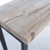 Table console bois pétrifié 44128