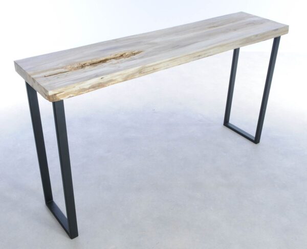 Table console bois pétrifié 44203