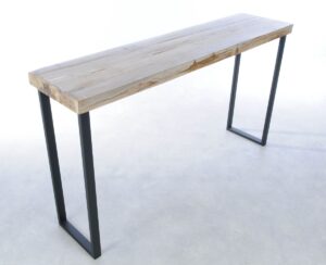 Table console bois pétrifié 44315