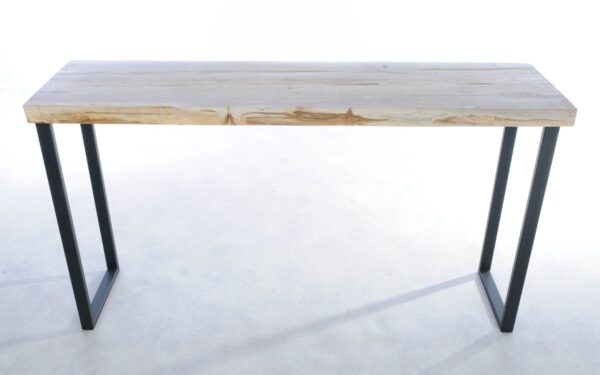 Table console bois pétrifié 44315
