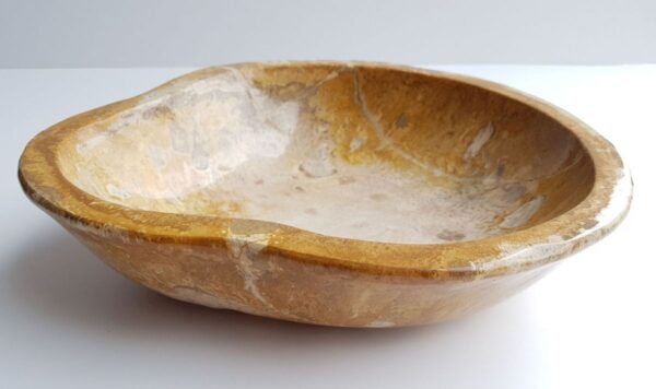 Bowl petrified wood 29058