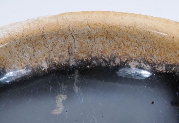 Bowl petrified wood 45041