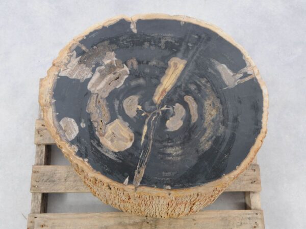 Beistelltisch versteinertes Holz 46021