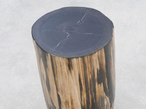 Bijzettafel versteend hout 46017