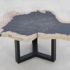 Table basse bois pétrifié 46204a