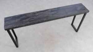 Console table petrified wood 46189