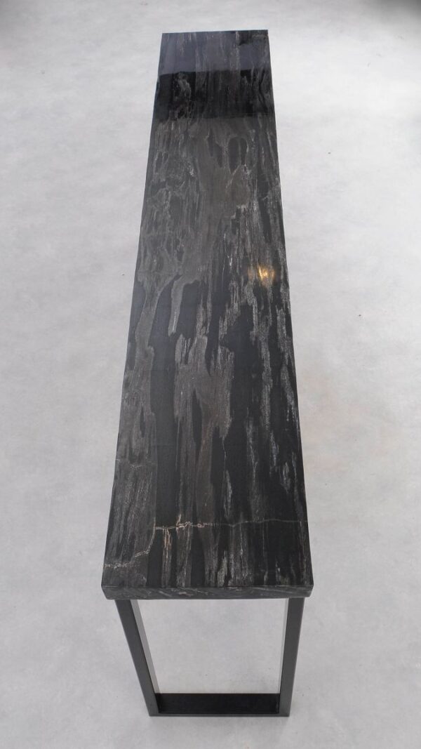 Console table petrified wood 46197