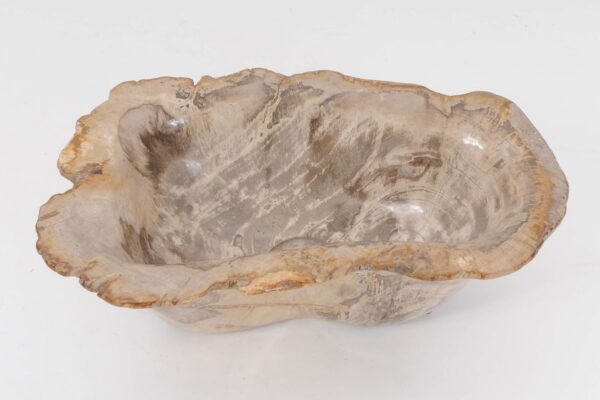 Wastafel versteend hout 47166