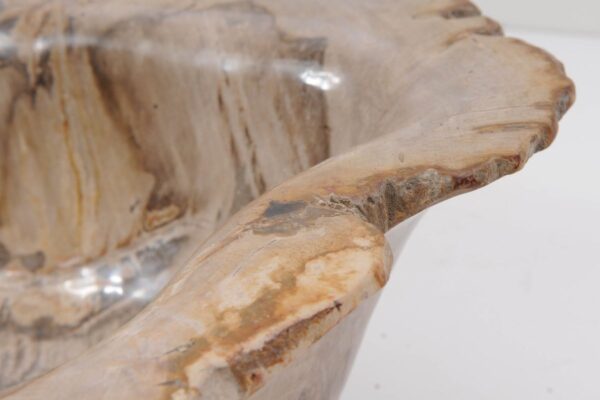 Wastafel versteend hout 47166