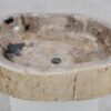 Lavabo madera petrificada 48278