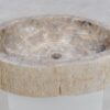 Lavabo madera petrificada 48279