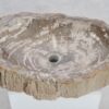 Lavabo madera petrificada 48322