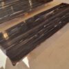Table en bois pétrifié 45234