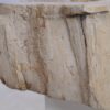 Waschbecke versteinertes Holz 48320