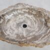 Waschbecke versteinertes Holz 48322