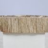 Waschbecke versteinertes Holz 48322