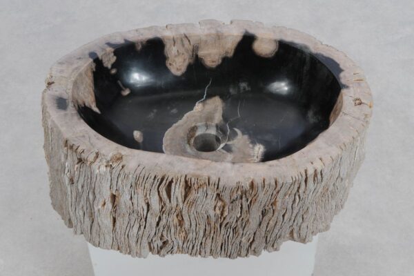 Wash hand basin petrified wood 48274