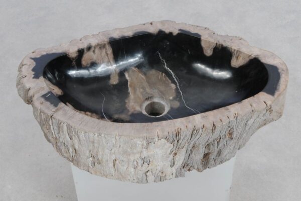 Wash hand basin petrified wood 48275