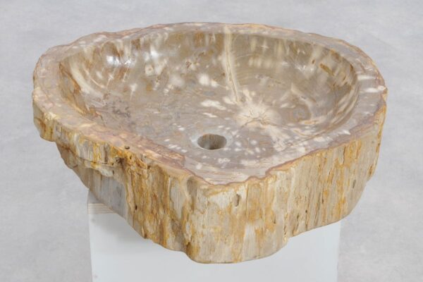 Wash hand basin petrified wood 48277