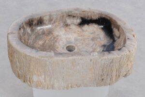 Wash hand basin petrified wood 48278