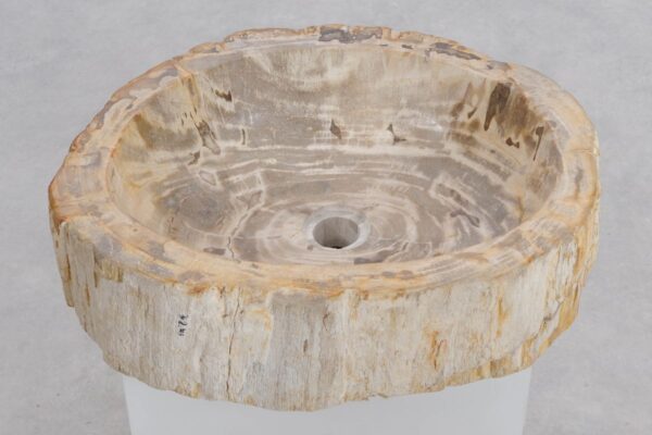 Wash hand basin petrified wood 48294