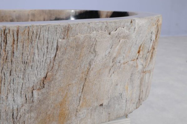 Wash hand basin petrified wood 48298