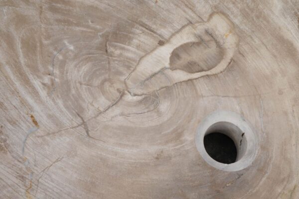 Wash hand basin petrified wood 48320