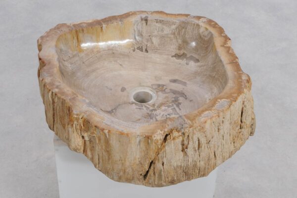 Wash hand basin petrified wood 48323