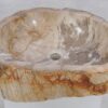 Wastafel versteend hout 48276