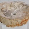 Wastafel versteend hout 48276