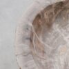 Wastafel versteend hout 48279