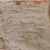 Wastafel versteend hout 48321