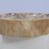 Wastafel versteend hout 48324