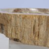 Wastafel versteend hout 48324
