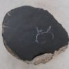 Bijzettafel versteend hout 48035