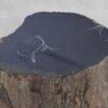 Bijzettafel versteend hout 48035
