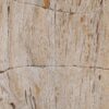 Bijzettafel versteend hout 48043