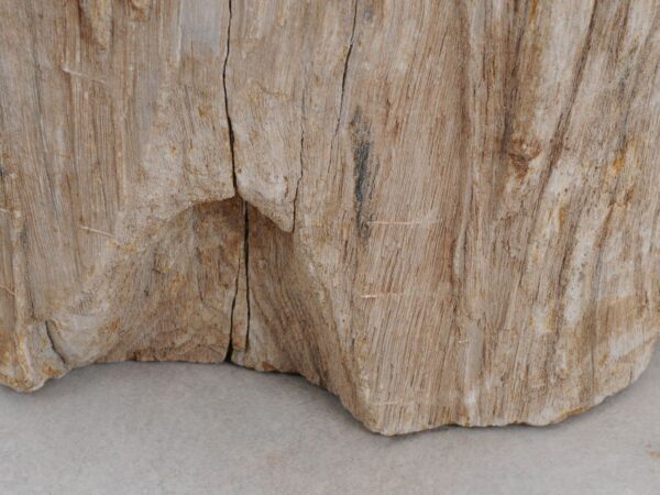 Bijzettafel versteend hout 48045
