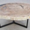 Mesa de centro madera petrificada 48141