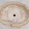 Lavabo bois pétrifié 50218