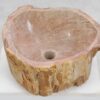 Lavabo madera petrificada 50228