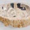 Lavabo madera petrificada 50241