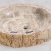 Lavabo madera petrificada 50241