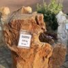 Memorial stone petrified wood 50093