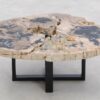 Mesa de centro madera petrificada 46210